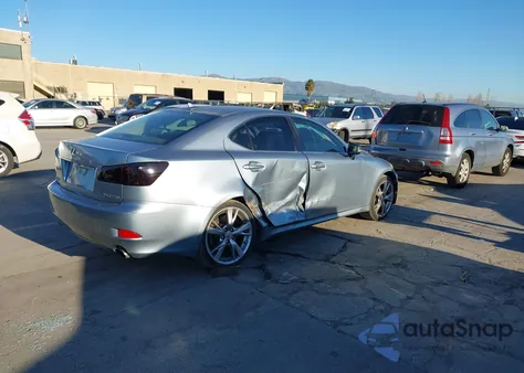 2009 Lexus Is 250 from USA, damaged, VIN JTHBK262595100407